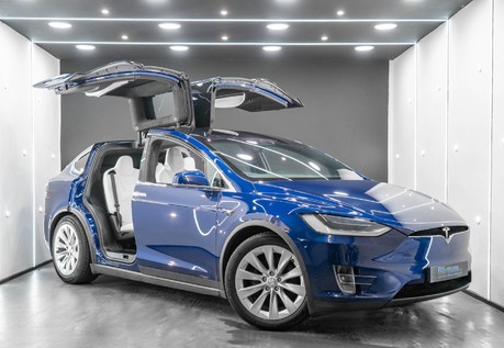 Tesla Model X 75D, Enhanced Autopilot, White Interior, Smart Air Suspension, Tow Bar