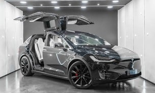 Tesla Model X P100D, Full Self Driving White Interior with Carbon Decor 7 Seat CCS MCU2 1