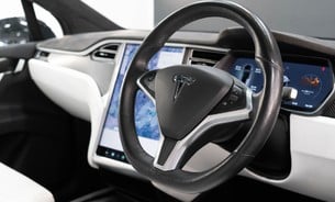 Tesla Model X P100D, Full Self Driving White Interior with Carbon Decor 7 Seat CCS MCU2 12