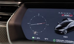 Tesla Model X P100D, Full Self Driving White Interior with Carbon Decor 7 Seat CCS MCU2 13