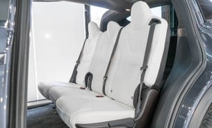 Tesla Model X Long Range Full Self Driving Tow Bar White Interior Sub Zero Hi Fidelity  9