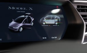 Tesla Model X Long Range Full Self Driving Tow Bar White Interior Sub Zero Hi Fidelity  21