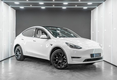 Tesla Model Y Long Range White Interior Enhanced Autopilot 20" Induction Alloys Pano Roof