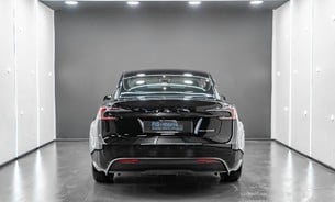 Tesla Model 3 Long Range Highland Solid Black Adaptive Matrix LEDs Ambient Lighting 6