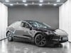 Tesla Model 3 Long Range Highland Solid Black Adaptive Matrix LEDs Ambient Lighting