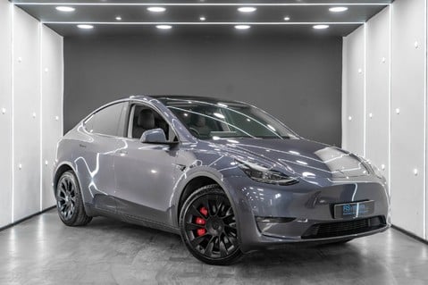 Tesla Model Y Long Range 20" Induction Alloys Pano Roof Black Interior Parking Sensors 