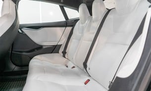 Tesla Model S P100D, Enhanced Autopilot, White Interior, 21" Arachnid Forged Alloy Wheels 10