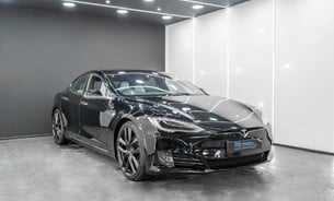 Tesla Model S P100D, Enhanced Autopilot, White Interior, 21" Arachnid Forged Alloy Wheels 5