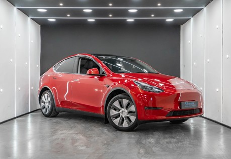 Tesla Model Y Long Range, Multi Coat Red, One Owner Black Interior, Panoramic Roof, VAT Q