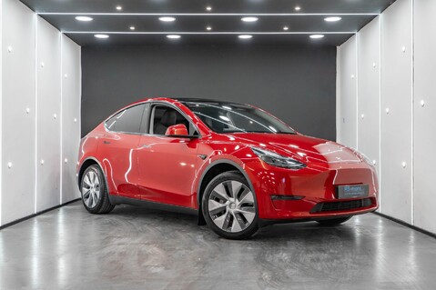 Tesla Model Y Long Range, Multi Coat Red, One Owner Black Interior, Panoramic Roof, VAT Q 