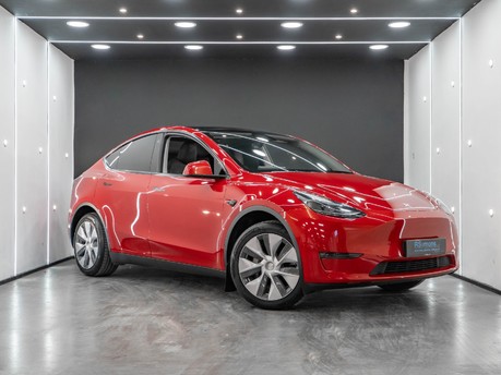Tesla Model Y Long Range, Multi Coat Red, One Owner Black Interior, Panoramic Roof, VAT Q