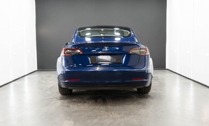 Tesla Model 3 Standard Range Plus Deep Blue Metallic LFP Battery Pano Roof Black Interior 16