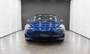 Tesla Model 3 Standard Range Plus Deep Blue Metallic LFP Battery Pano Roof Black Interior 4