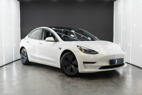 Tesla Model 3 Long Range Heat Pump Heated Steering Wheel Pano Roof Black Interior VAT Q 