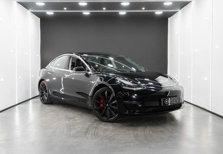 Tesla Model 3 Performance, Black Interior, Panoramic Roof, Heated Seats, Track Mode