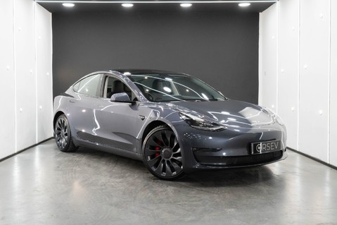 Tesla Model 3 Performance, One Owner, Black Interior, Heat Pump, Pano Roof, Track Mode 