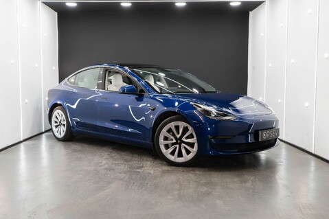 Tesla Model 3 Long Range Enhanced Autopilot 19 inch Sport Wheels White Interior Heat Pump 