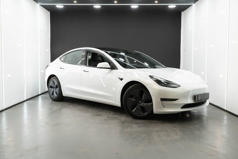 Tesla Model 3 Long Range Heat Pump Heated Steering Wheel Pano Roof Black Interior VAT Q 