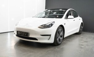 Tesla Model 3 Long Range Heat Pump Heated Steering Wheel Pano Roof Black Interior VAT Q 5