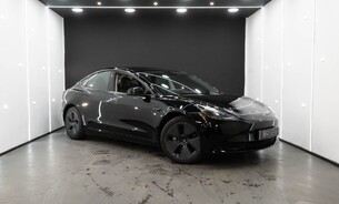 Tesla Model 3 Standard Range Plus One Owner Solid Black Pano Roof LFP Battery Heat Pump  1