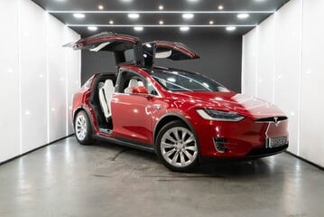 Tesla Model X 75D, White Interior, 6 Seats, Enhanced Autopilot, CCS, High Fidelity Sound