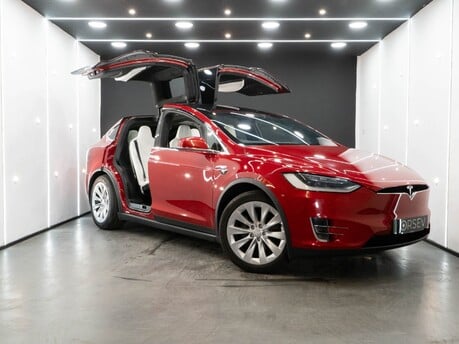 Tesla Model X 75D, White Interior, 6 Seats, Enhanced Autopilot, CCS, High Fidelity Sound