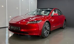 Tesla Model 3 RWD Ultra Red, White Interior, Ambient Lighting, Pano Roof,  5