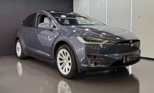 Tesla Model X Long Range 6 Seat White Interior Adaptive Air Susp Sub Zero High Fidelity 3