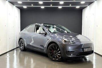 Tesla Model Y Performance, White interior, One Owner, Pano Roof, Track Mode