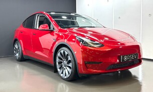 Tesla Model Y Performance, Enhanced Autopilot Auto Lane Change Heat Pump Panoramic Roof  5