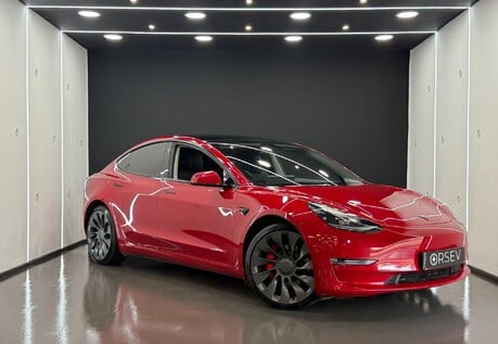 Tesla Model 3 Performance Full Self Driving Black Interior Pano Roof Track Mode