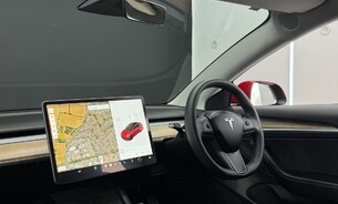 Tesla Model 3 Performance Full Self Driving Black Interior Pano Roof Track Mode 2