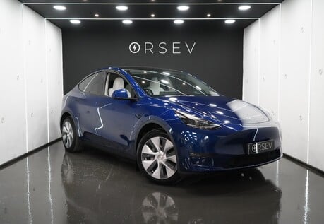 Tesla Model Y Long Range, Enhanced Autopilot, White Interior, Acceleration Boost 