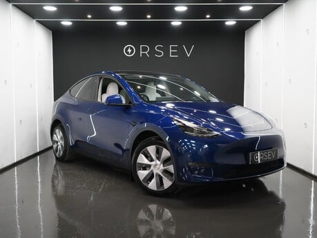 Tesla Model Y Long Range, Enhanced Autopilot, White Interior, Acceleration Boost 
