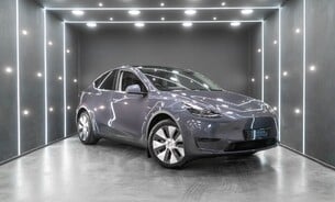 Tesla Model Y Long Range Enhanced Autopilot Midnight Silver Metallic One Owner Very Clean 1