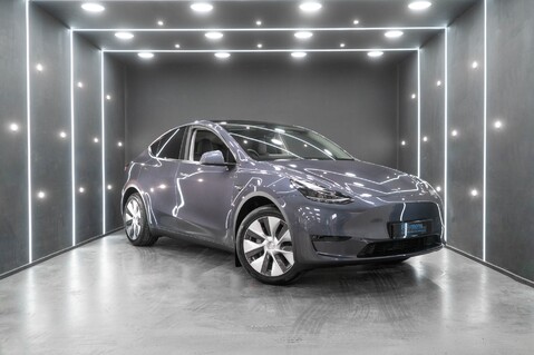 Tesla Model Y Long Range Enhanced Autopilot Midnight Silver Metallic One Owner Very Clean 