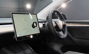 Tesla Model Y Long Range Enhanced Autopilot Midnight Silver Metallic One Owner Very Clean 4