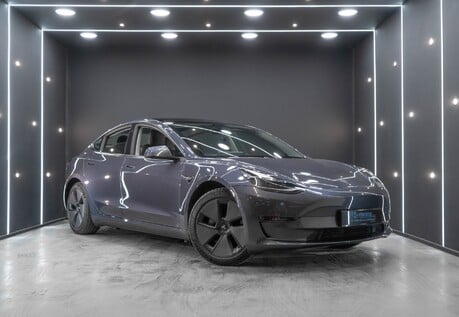 Tesla Model 3 Long Range One Owner Ryzen Chip Midnight Silver Panoramic Roof VAT Q