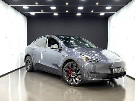 Tesla Model Y Performance, Black Interior, Panoramic Roof, Heated Seats, Track Mode VAT Q