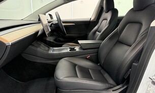 Tesla Model 3 Long Range Heat Pump Heated Steering Wheel Pano Roof Black Interior VAT Q 3