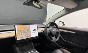 Tesla Model 3 Long Range Heat Pump Heated Steering Wheel Pano Roof Black Interior VAT Q 2