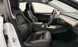 Tesla Model 3 Long Range Heat Pump Heated Steering Wheel Pano Roof Black Interior VAT Q 10