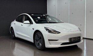 Tesla Model 3 Long Range Heat Pump Heated Steering Wheel Pano Roof Black Interior VAT Q 5