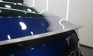 Tesla Model 3 Performance One Owner Deep Blue Metallic Black Int Pano Roof Sexy Buttons  8