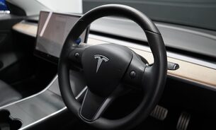 Tesla Model 3 Performance One Owner Deep Blue Metallic Black Int Pano Roof Sexy Buttons  9