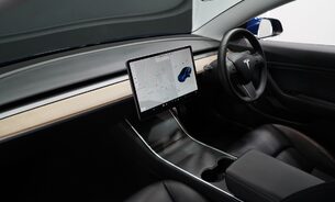 Tesla Model 3 Performance One Owner Deep Blue Metallic Black Int Pano Roof Sexy Buttons  13