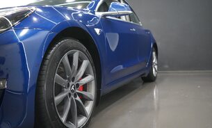 Tesla Model 3 Performance One Owner Deep Blue Metallic Black Int Pano Roof Sexy Buttons  19