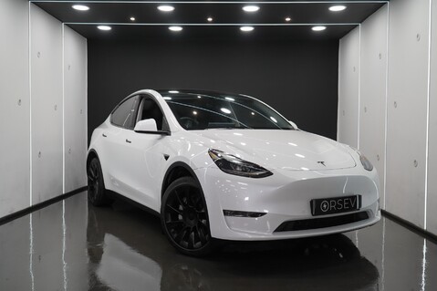 Tesla Model Y Long Range 20" Induction Alloys Pano Roof Black Interior One Owner  