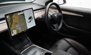 Tesla Model 3 Long Range Heat Pump Heated Steering Wheel Pano Roof Black Interior VAT Q 17