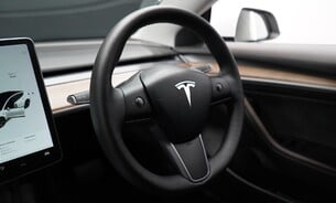 Tesla Model 3 Long Range Heat Pump Heated Steering Wheel Pano Roof Black Interior VAT Q 18